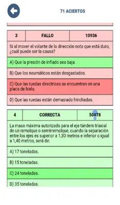 Examen CAP Mercancías España android App screenshot 10